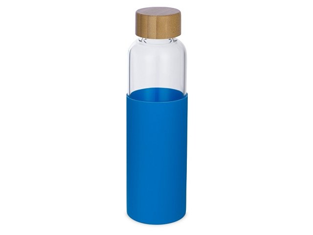 K887302 - Стеклянная бутылка для воды в силиконовом чехле «Refine»