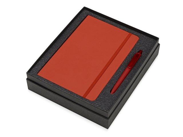 K700341.01 - Подарочный набор Vision Pro soft-touch с ручкой и блокнотом А5