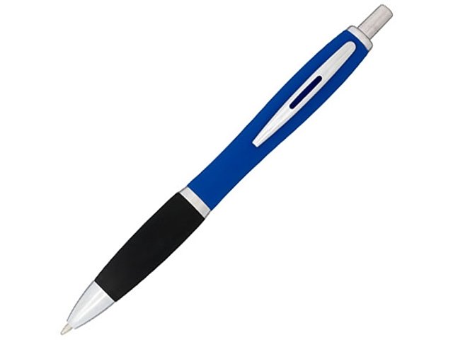 K10730101 - Ручка металлическая шариковая «Nash» прорезиненная