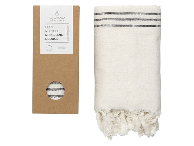 Плед 3-в-1 из переработанного хлопка (K11342502)