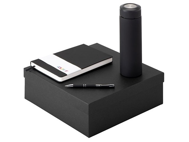 Подарочный набор «Color it» с блокнотом, металлической ручкой и термосом (K350098.10)