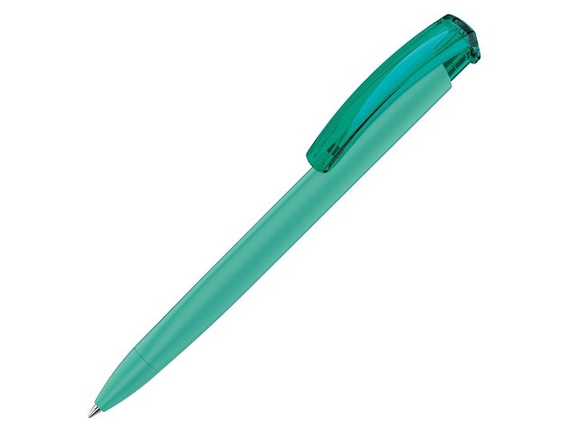 K187926.15 - Ручка пластиковая шариковая трехгранная «Trinity K transparent Gum» soft-touch