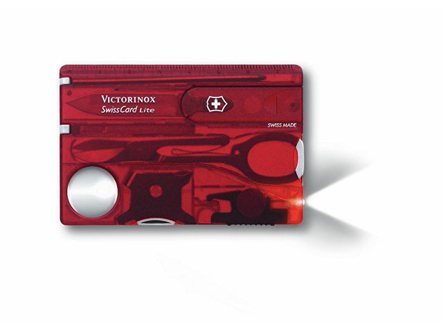 K601198 - Швейцарская карточка «SwissCard Lite», 13 функций
