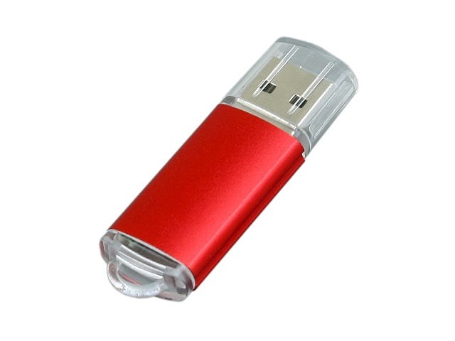 K6018.16.01 - USB 2.0- флешка на 16 Гб с прозрачным колпачком