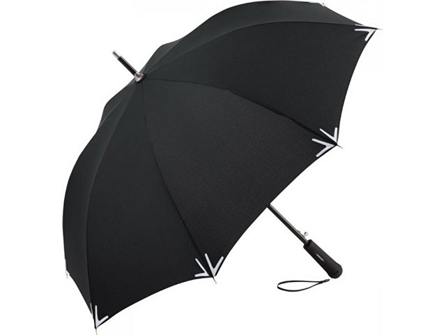 Зонт-трость «Safebrella» с фонариком и светоотражающими элементами (K100074)