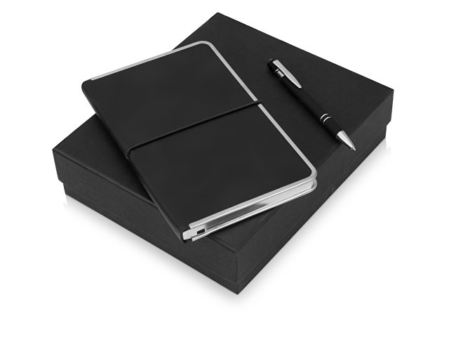 K700323.07 - Подарочный набор «Silver Sway» с ручкой и блокнотом А5