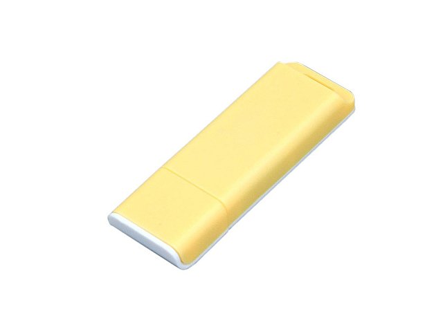 K6013.4.04 - USB 2.0- флешка на 4 Гб с оригинальным двухцветным корпусом