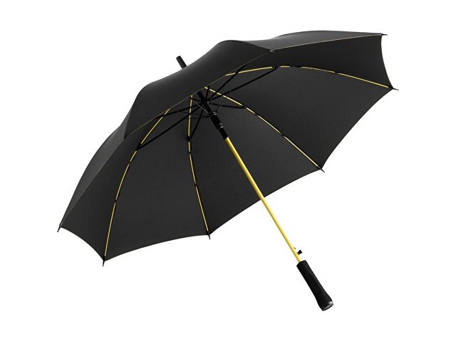 Зонт-трость «Colorline» с цветными спицами и куполом из переработанного пластика (K100003)