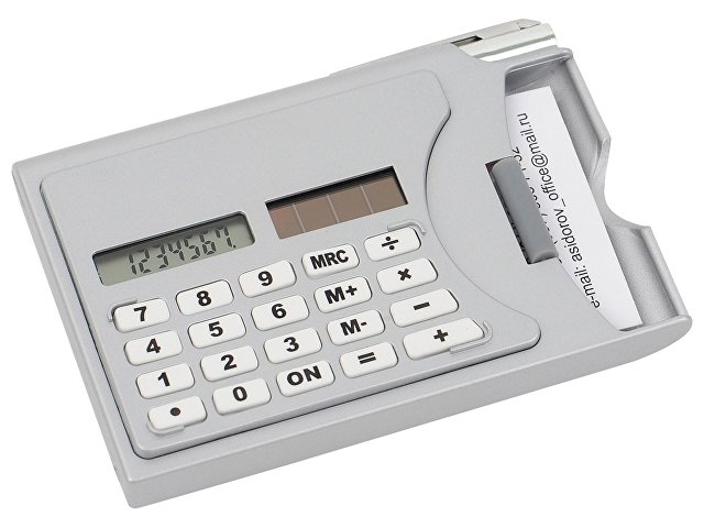 Визитница «Бухгалтер» с калькулятором и ручкой (K729400)