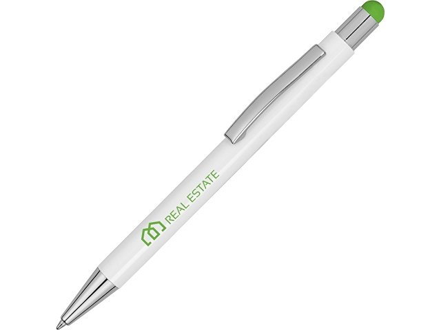 Ручка металлическая шариковая «Flowery» со стилусом (K11314.19)