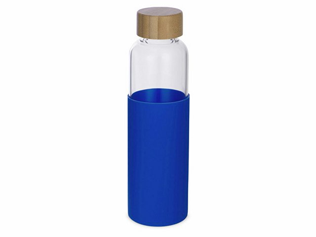 K887315 - Стеклянная бутылка для воды в силиконовом чехле «Refine»