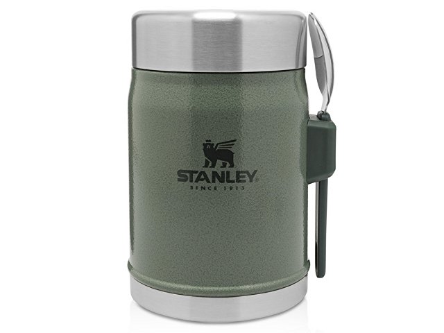 Банка для еды с ложкой-вилкой Stanley Legendary, 400 мл (K10088164)