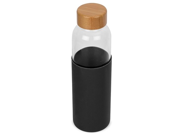 K887317 - Стеклянная бутылка для воды в силиконовом чехле «Refine»