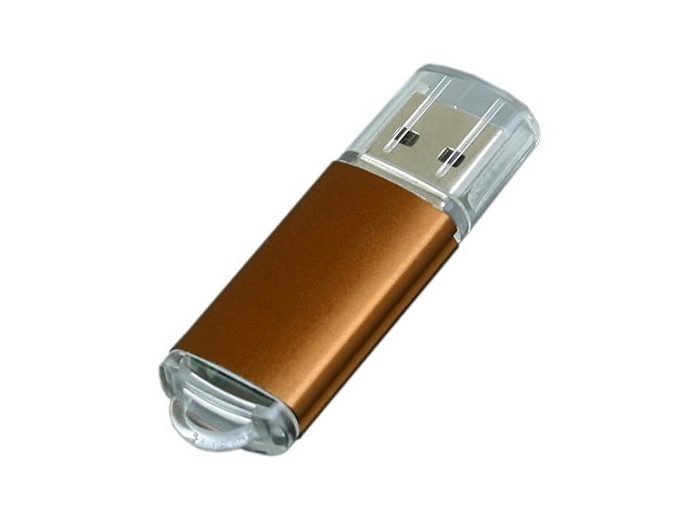 K6018.64.08 - USB 2.0- флешка на 64 Гб с прозрачным колпачком