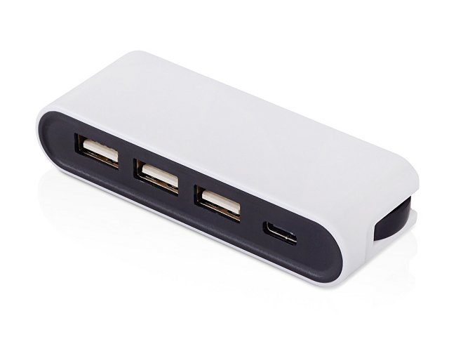 USB-хаб «Hubix» с коннектором 2-в-1 USB-C и USB-A, 2.0 (K590956)
