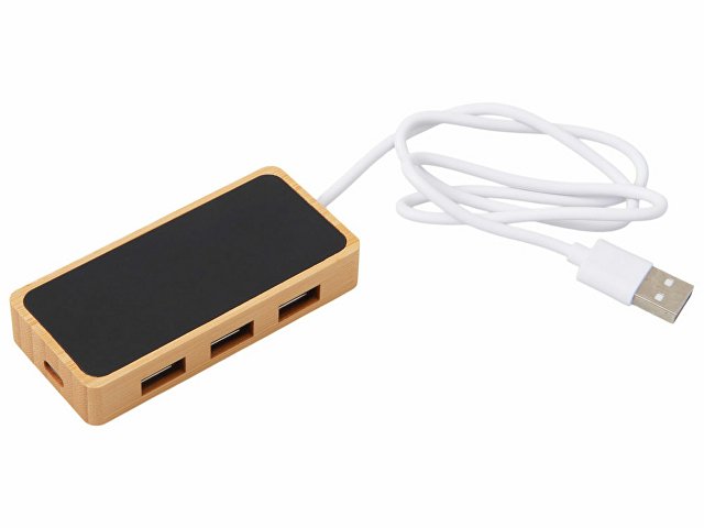 USB хаб с подсветкой лого «Reedia S5», 3*USB, 1*Type C (K5911007)