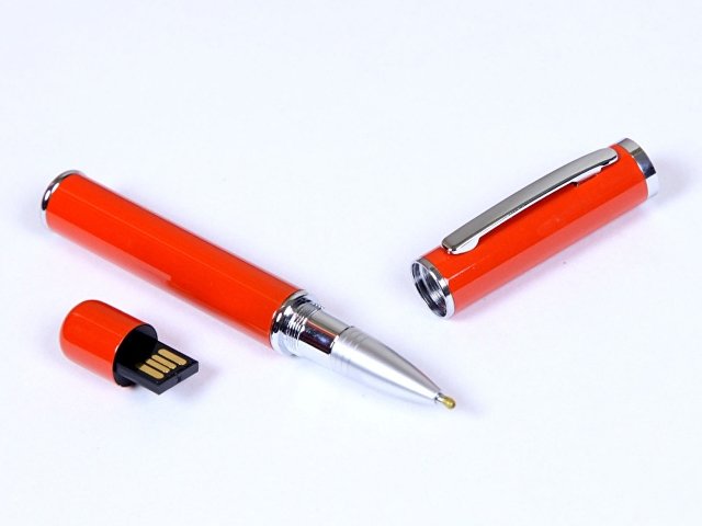 K6566.16.08 - USB 2.0- флешка на 16 Гб в виде ручки с мини чипом