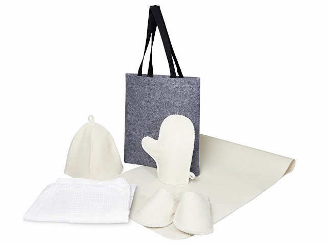 Банный набор с килтом «Healing», мужской (K258288)