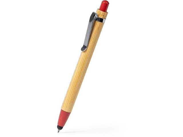 KBL8084TA60 - Ручка-стилус шариковая бамбуковая NAGOYA