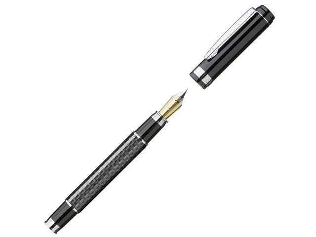 Ручка металлическая перьевая «CARBON F» (K188011.07)
