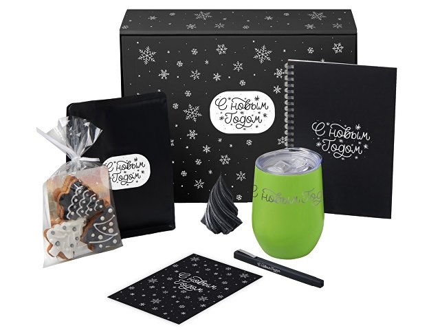 Подарочный набор «Re:Start» с термокружкой, кофе и блокнотом (K210099.13)