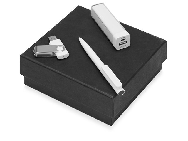 Подарочный набор On-the-go с флешкой, ручкой и зарядным устройством (K700315.06)