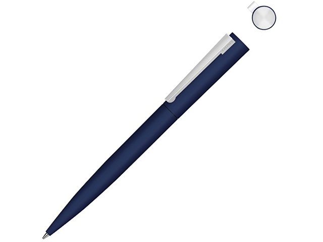 K187991.22 - Ручка шариковая металлическая «Brush Gum», soft-touch