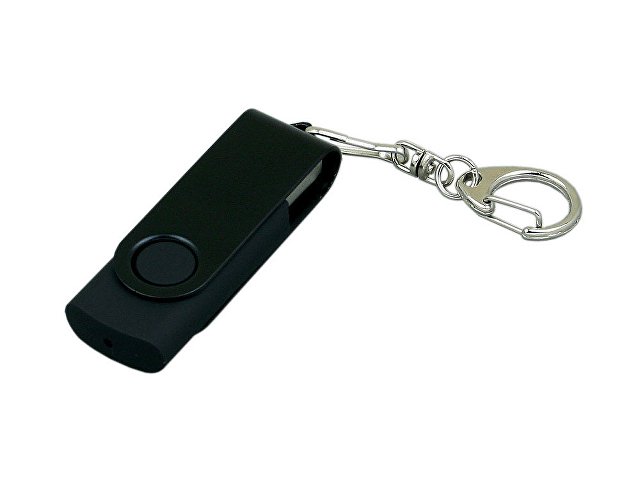 USB 3.0- флешка промо на 32 Гб с поворотным механизмом и однотонным металлическим клипом (K6331.32.07)