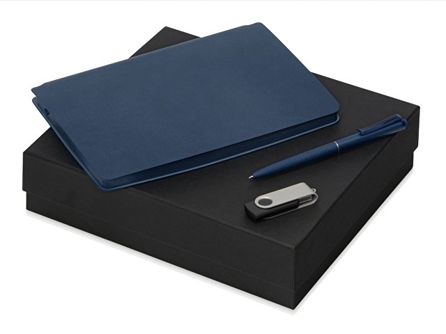 K700415.02 - Подарочный набор «Notepeno» с блокнотом А5, флешкой и ручкой