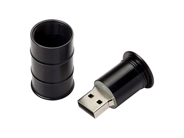 K3001.07.2 - USB 2.0- флешка на 2 Гб «Бочка»