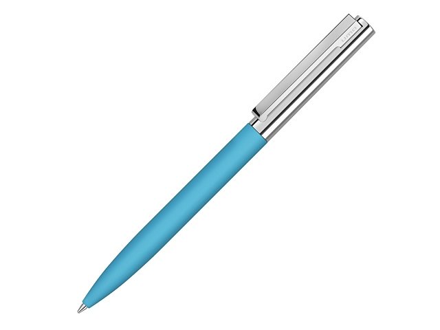 K188020.12 - Ручка металлическая шариковая «Bright GUM» soft-touch с зеркальной гравировкой
