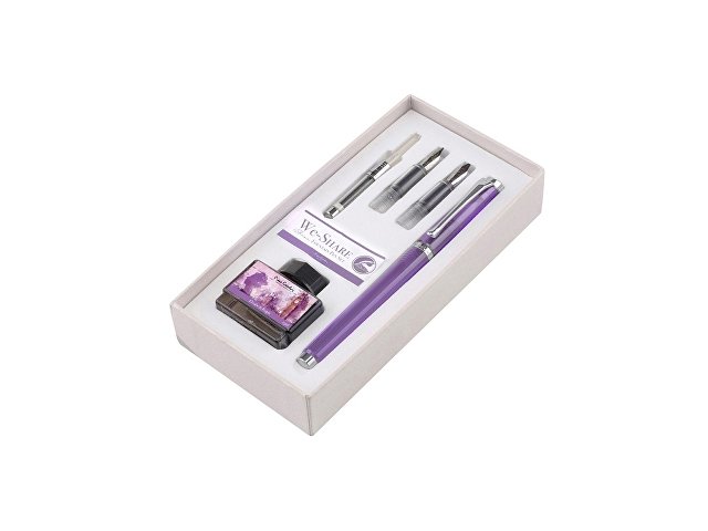K417650 - Набор «WE-Share»: ручка перьевая, сменные насадки, конвектор, чернила