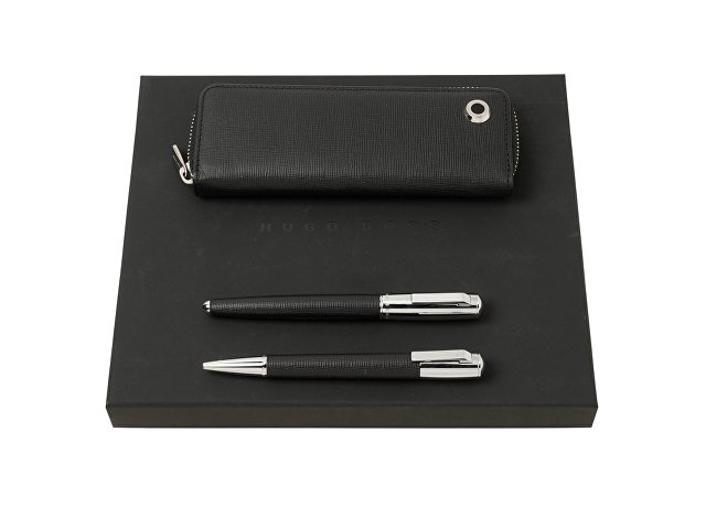 Подарочный набор: пенал, ручка шариковая, ручка-роллер (KHPBRX904A)