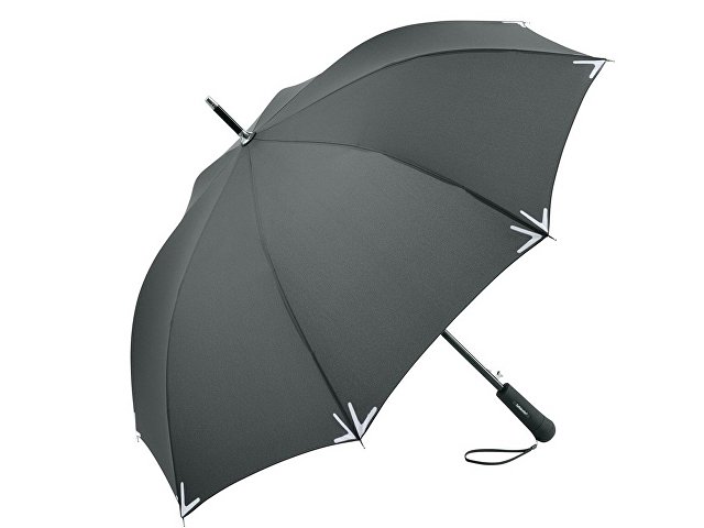 Зонт-трость «Safebrella» с фонариком и светоотражающими элементами (K100075)