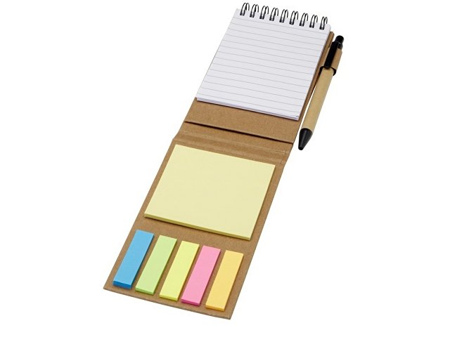 Блокнот «Flipper» со стикерами и шариковой ручкой (K10798806)