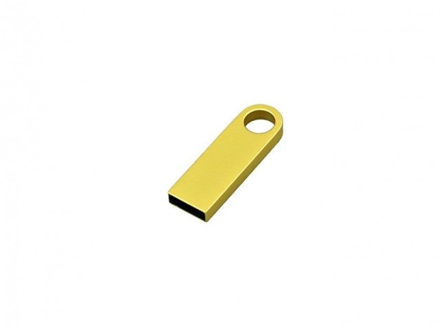 USB 2.0- флешка на 16 Гб с мини чипом, компактный дизайн с круглым отверстием (K6589.16.05)