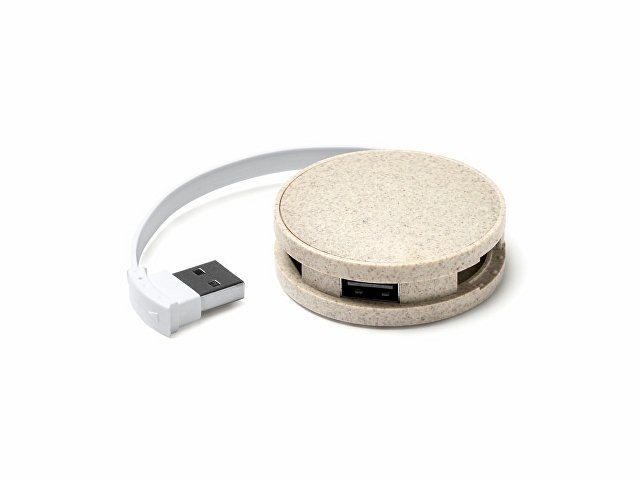 USB хаб GOSPEK из пшеничного волокна (KIA3034S129)