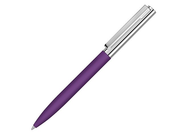 K188020.14 - Ручка металлическая шариковая «Bright GUM» soft-touch с зеркальной гравировкой