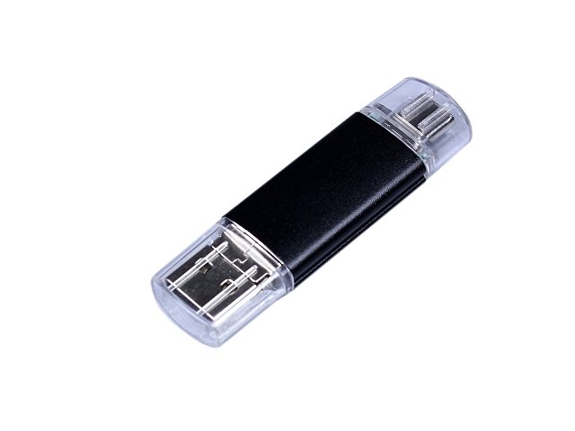 USB 2.0/micro USB/Type-C- флешка на 64 Гб (K6595.64.07)
