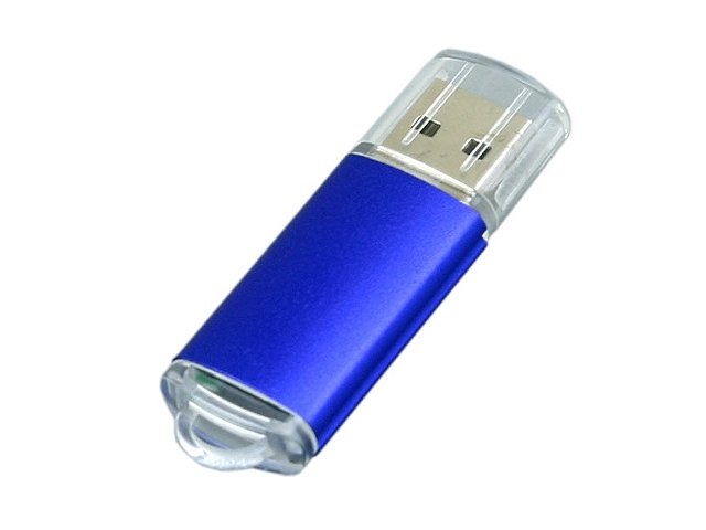 K6018.64.02 - USB 2.0- флешка на 64 Гб с прозрачным колпачком