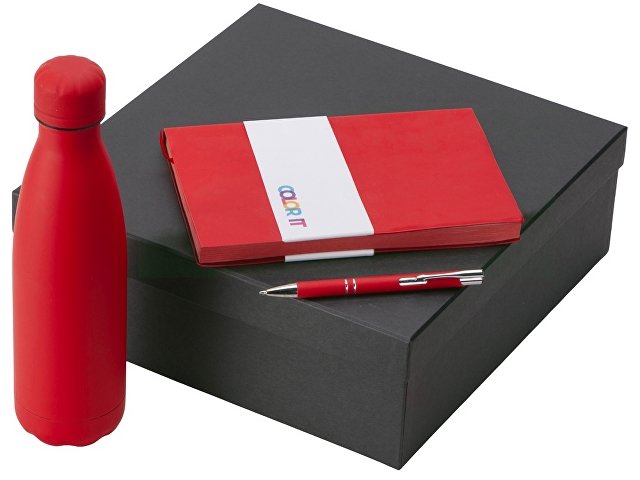 Подарочный набор «Color it» с блокнотом, металлической ручкой и термобутылкой (K350086.04)