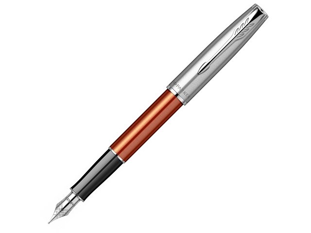 Ручка перьевая Parker «Sonnet Essentials Orange SB Steel CT» (K2169228)