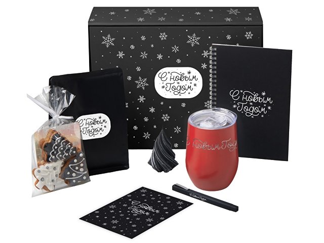 Подарочный набор «Re:Start» с термокружкой, кофе и блокнотом (K210099.01)