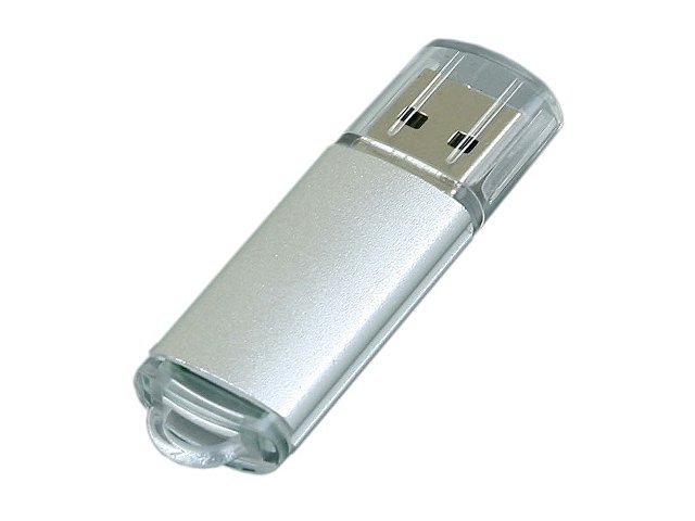 K6018.64.00 - USB 2.0- флешка на 64 Гб с прозрачным колпачком