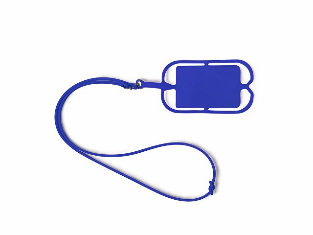 KLY7046S105 - Силиконовый шнурок DALVIK с держателем мобильного телефона и карт