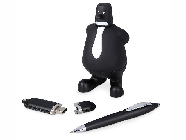 Набор: блекмэн Майк, USB-флешка на 4 Гб, ручка шариковая (K516900)