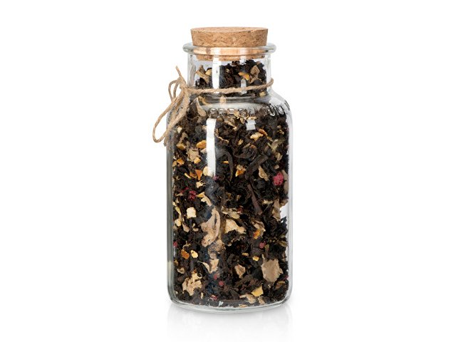 K14854 - Чай черный, с соком имбиря, кусочками апельсина и малины