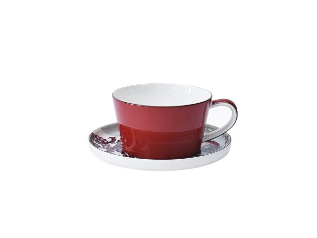 Набор чашка и блюдце «TEA SET 1 BLU» (K88801)