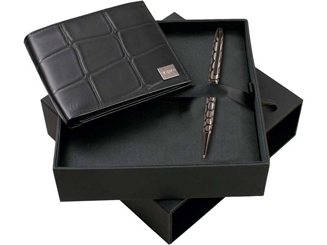 Подарочный набор: портмоне, ручка шариковая (K56407)