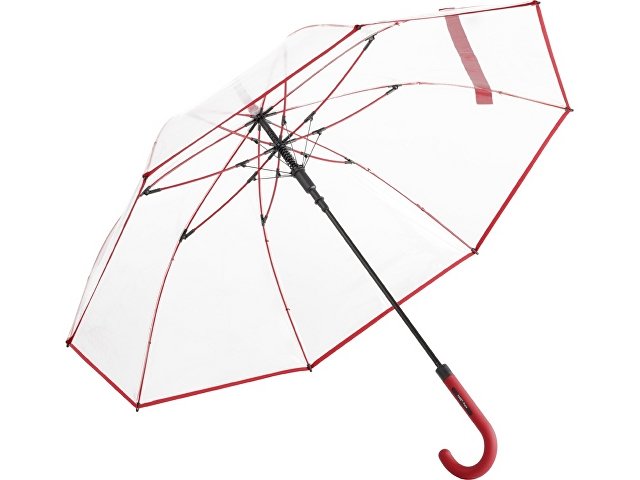 Зонт-трость «Pure» с прозрачным куполом (K100126)